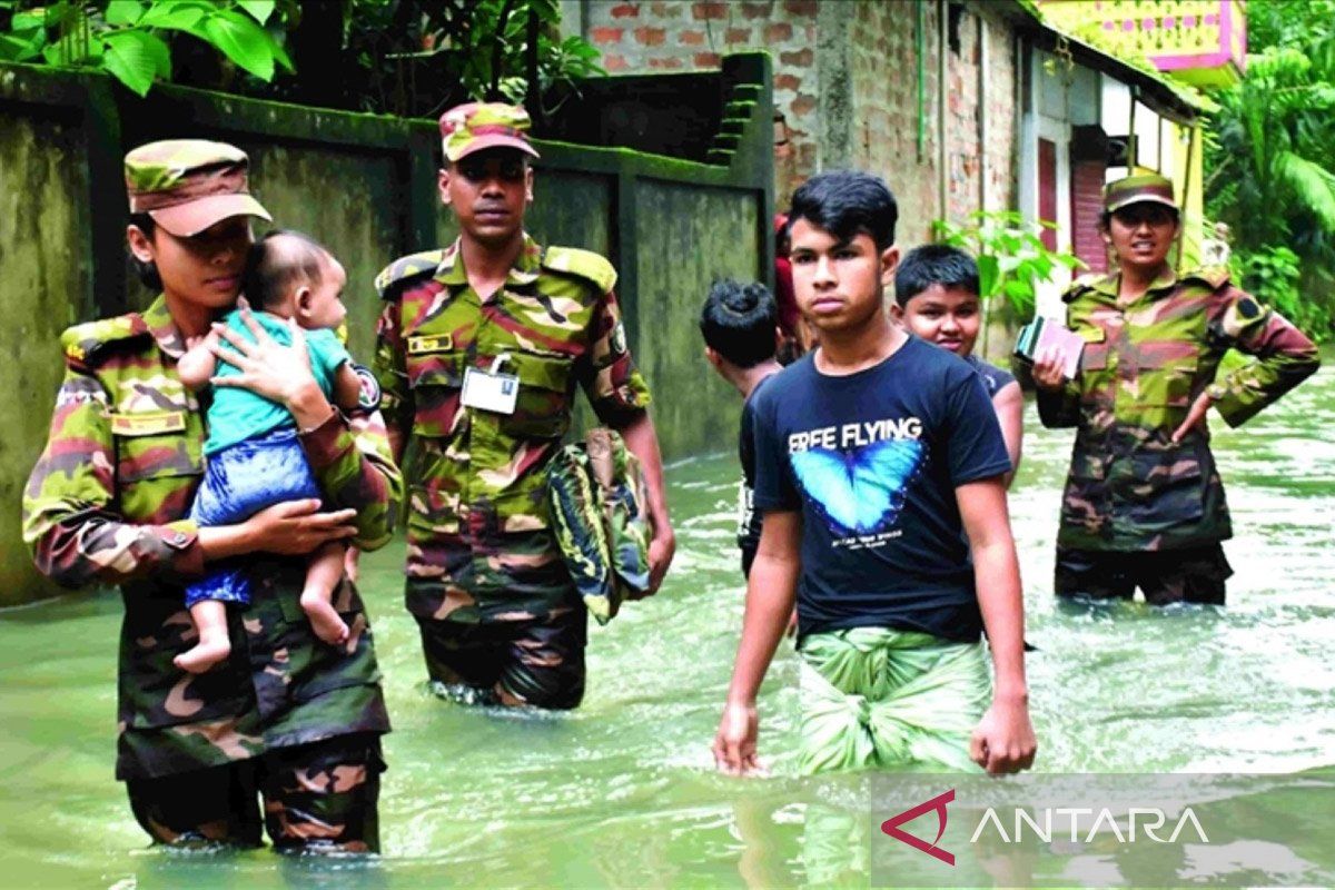 Banjir di Bangladesh, korban tewas bertambah jadi 67