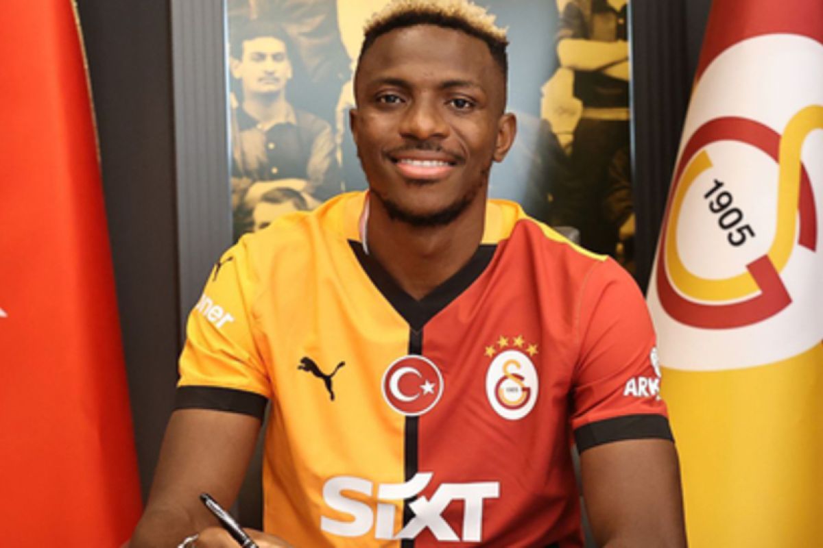 Galatasaray resmi umumkan kedatangan Victor Osimhen dari Napoli