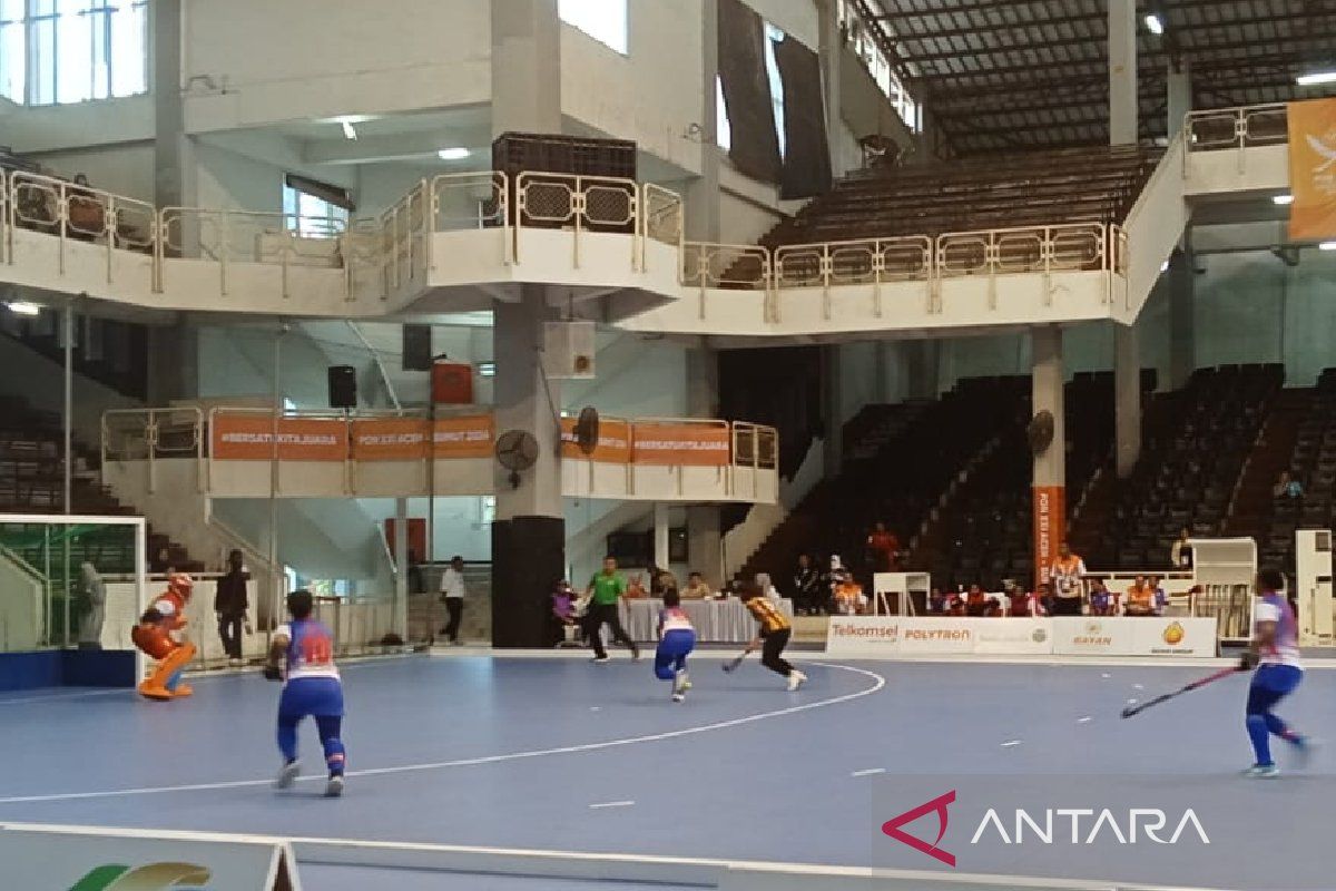 Tim hoki indoor putri Jawa Tengah tampil maksimal kalahkan Papua 6-0