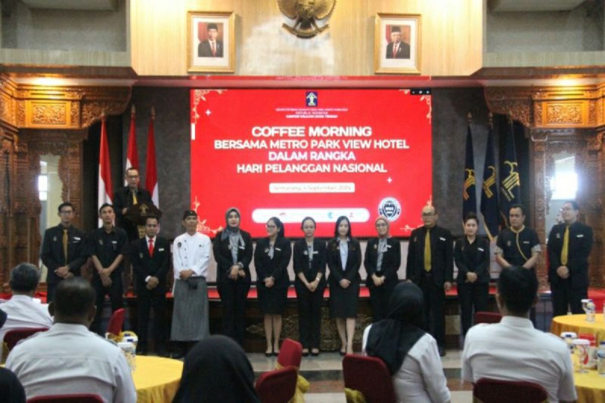 Hotel Metro Park View gelar "coffee morning" spesial di Kemenkumham Jateng