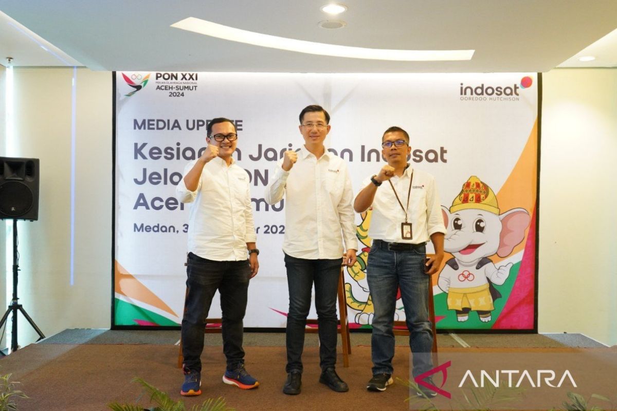 Dukung PON Aceh-Sumut, begini kesiapan infrastruktur Indosat