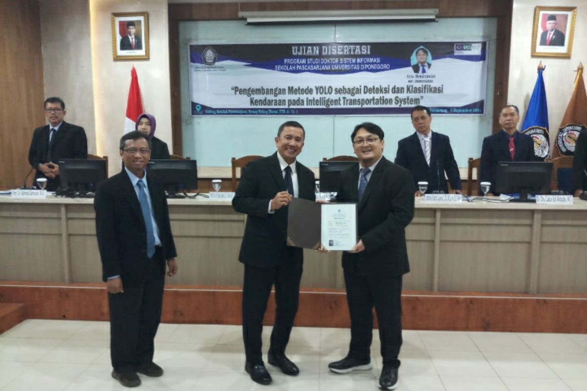 Teliti "Intelligent Transportation System", dosen USM raih doktor di Undip