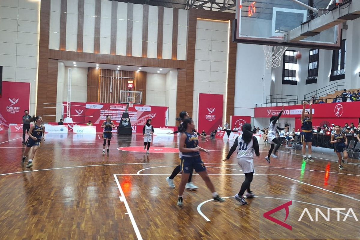 Basket Jabar benam harapan tim tuan rumah PON XXI Aceh-Sumut