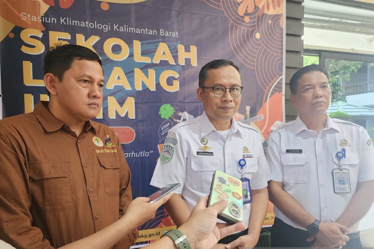 BMKG gelar Sekolah Lapang Iklim latih petugas BKSDA Kalimantan Barat