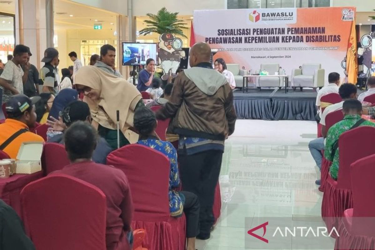 Bawaslu Papua Barat beri edukasi Pilkada kepada penyandang disabilitas