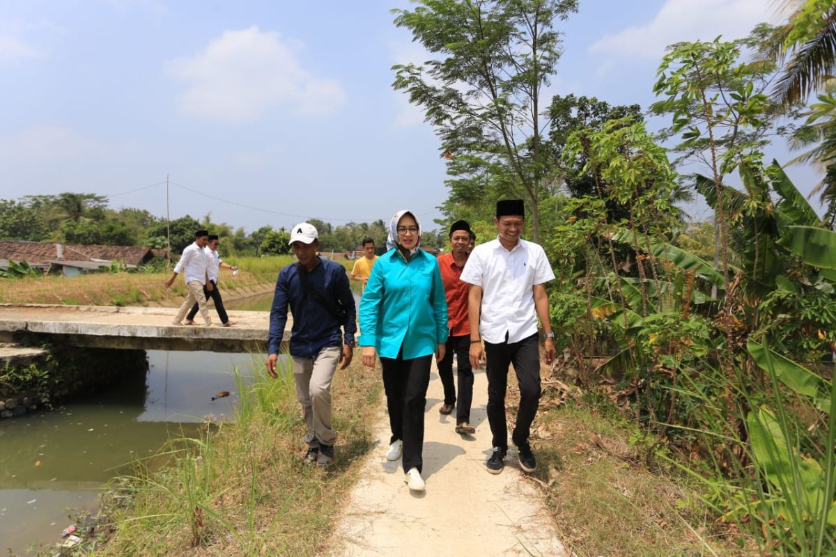 Airin-Ade siap bangun jalan poros desa dan wisata Banten Selatan