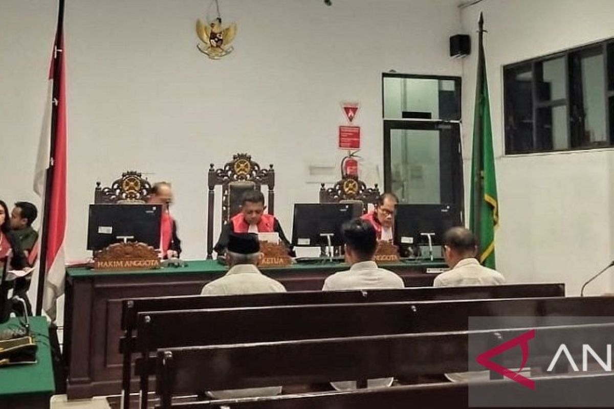 Tiga terdakwa dugaan korupsi DD-ADD Malteng dituntut bervariasi