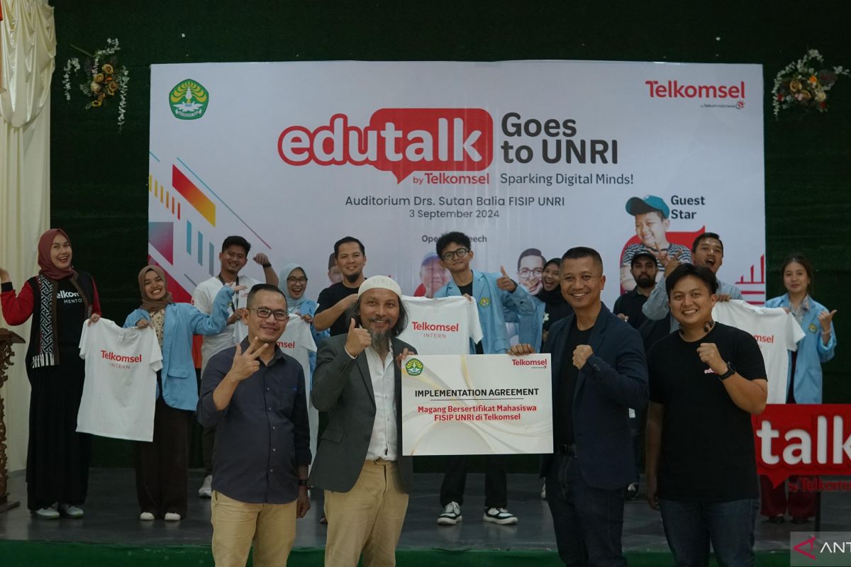 Program CSR Telkomsel dukung peningkatan literasi digital di Unri