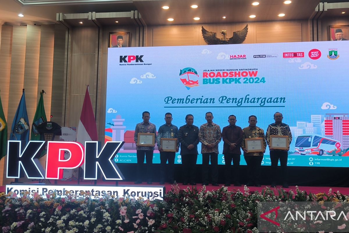 Gubernur Banten dukung pendidikan antikorupsi siswa lewat Roadshow Bus KPK