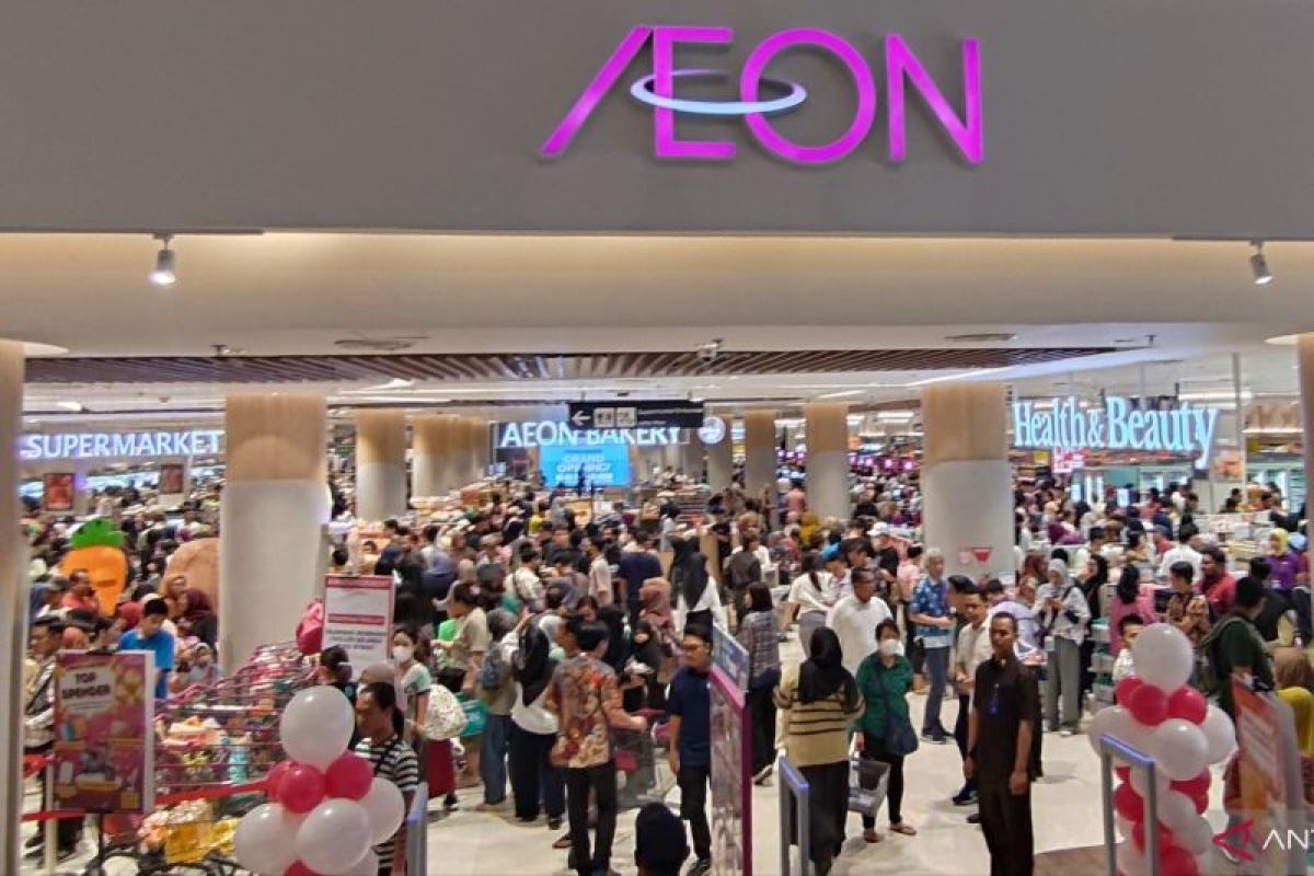 AEON resmi beroperasi di Mal Citra Raya Kabupaten Tangerang