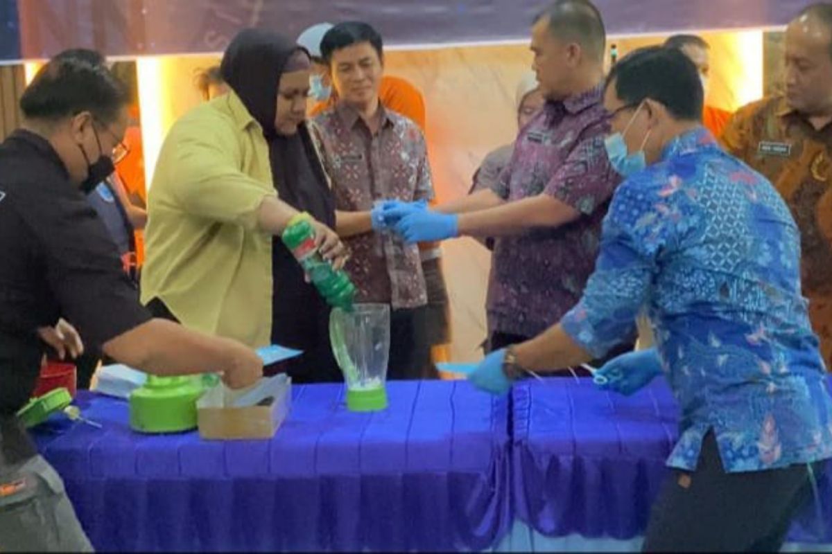 BNNP Jambi musnahkan sabu seberat 53,29 gram hasil tangkapan Juli-Agustus 2023