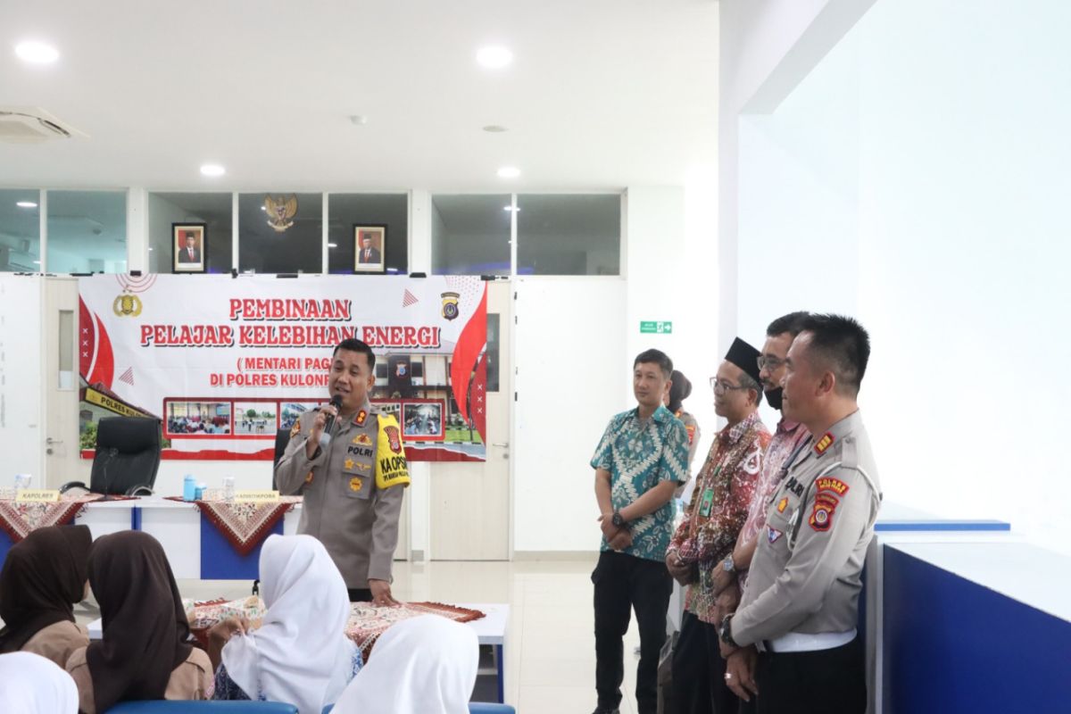 Polres Kulon Progo bina 40 pelajar "kelebihan energi"