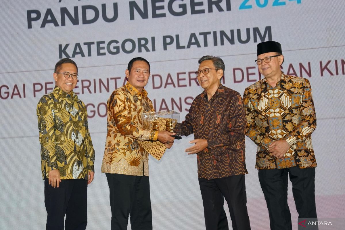 Pemkab Lamongan terima penghargaan Anugerah Pandu Negeri Tahun 2024