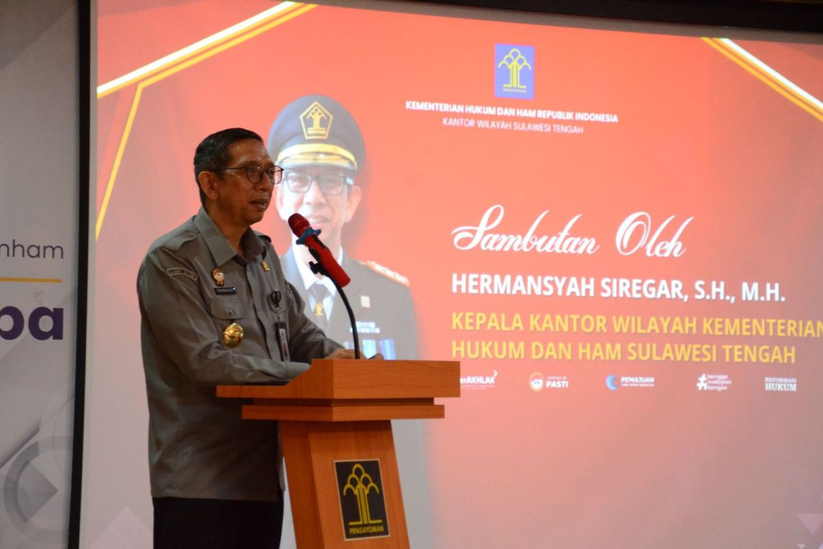 Kemenkumham Sulteng upaya tingkatkan perlindungan KI lewat OKI Manjayo