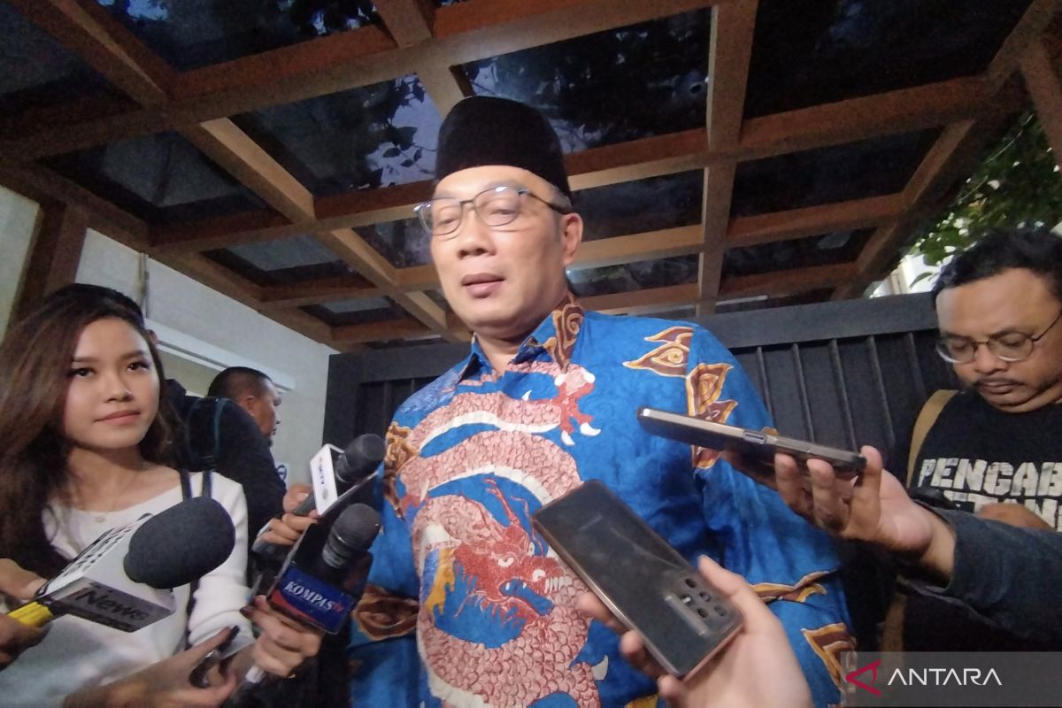 Ridwan Kamil temui JK hanya minta nasihat dan tak ajak masuk timses