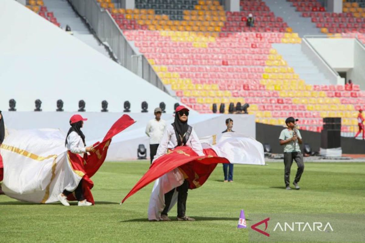 Marching band Gita Handayani optimistis tampil maksimal pembukaan PON