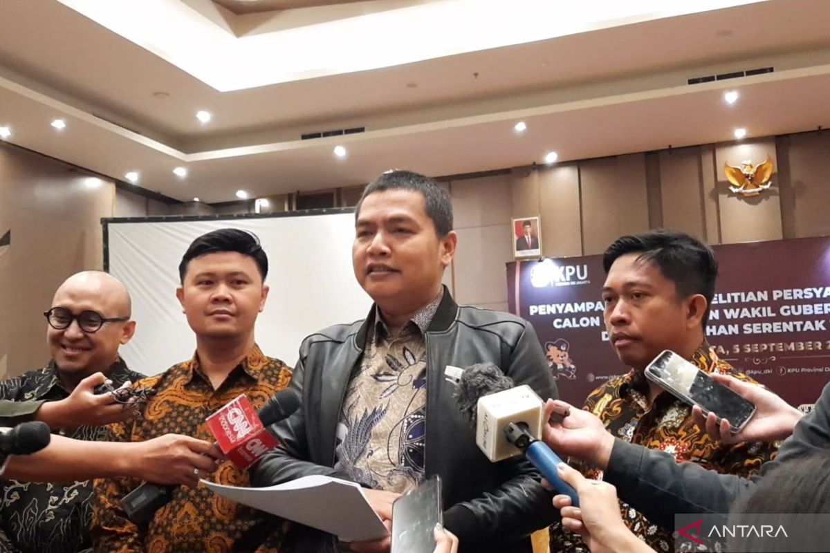 KPU DKI: Tiga paslon di Pilgub DKI belum penuhi syarat administrasi 