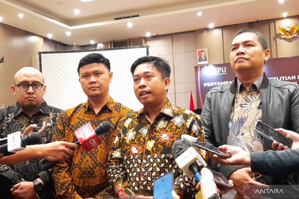 KPU DKI terima masukan masyarakat tentang keabsahan persyaratan paslon