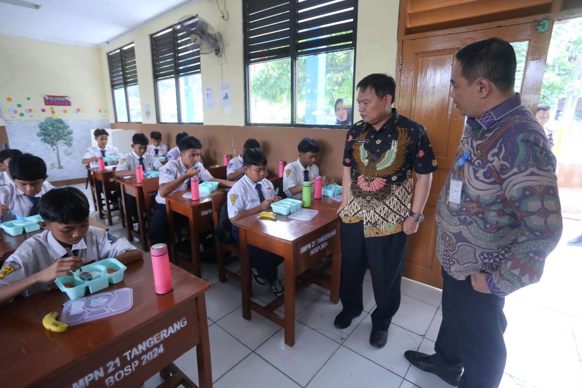 Program makan bergizi gratis di Kota Tangerang jangkau 54 sekolah