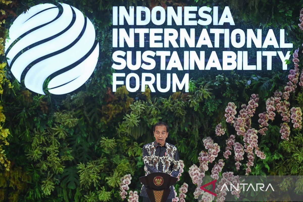 Presiden Jokowi buka ISF 2024 untuk kolaborasi hadapi perubahan iklim