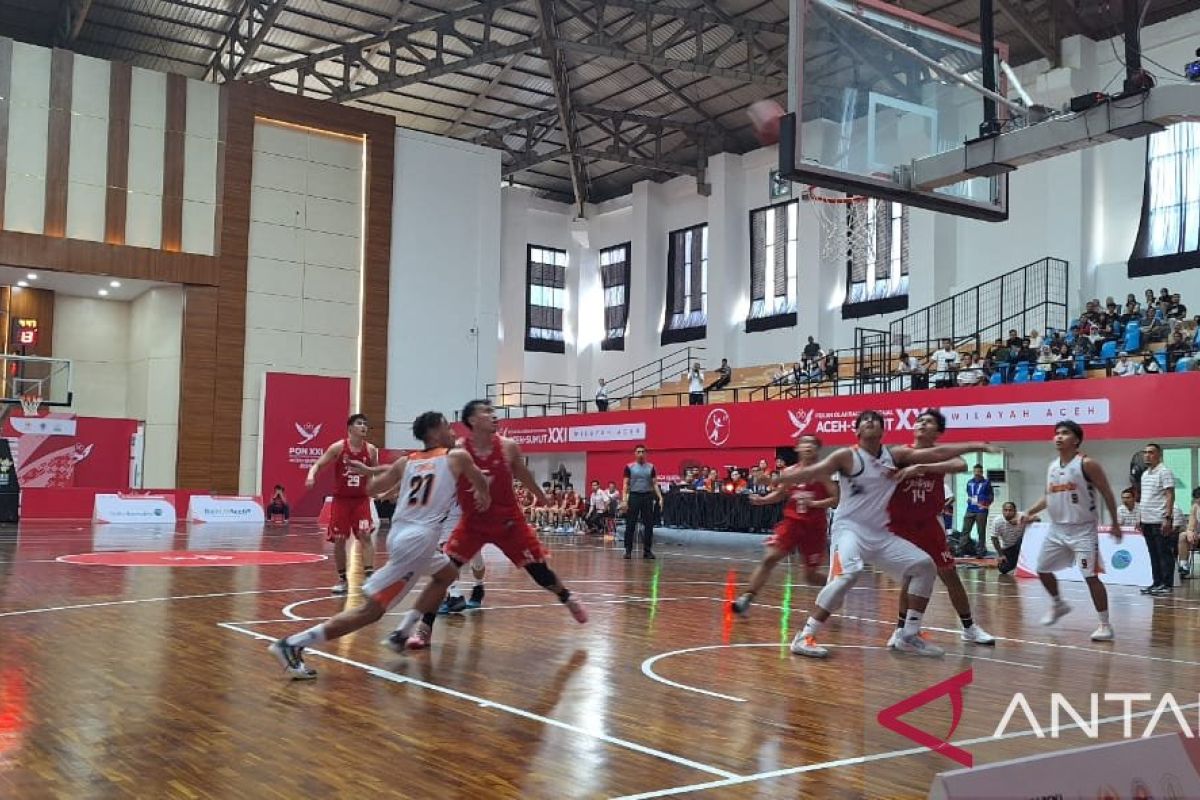 Tim basket putra DKI Jakarta taklukkan Jateng 82-69