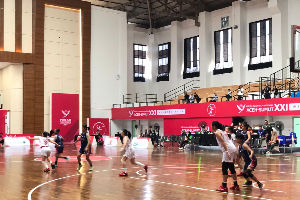 Basket- Tim DKI Jakarta tambah kemenangan dari Papua 87-30