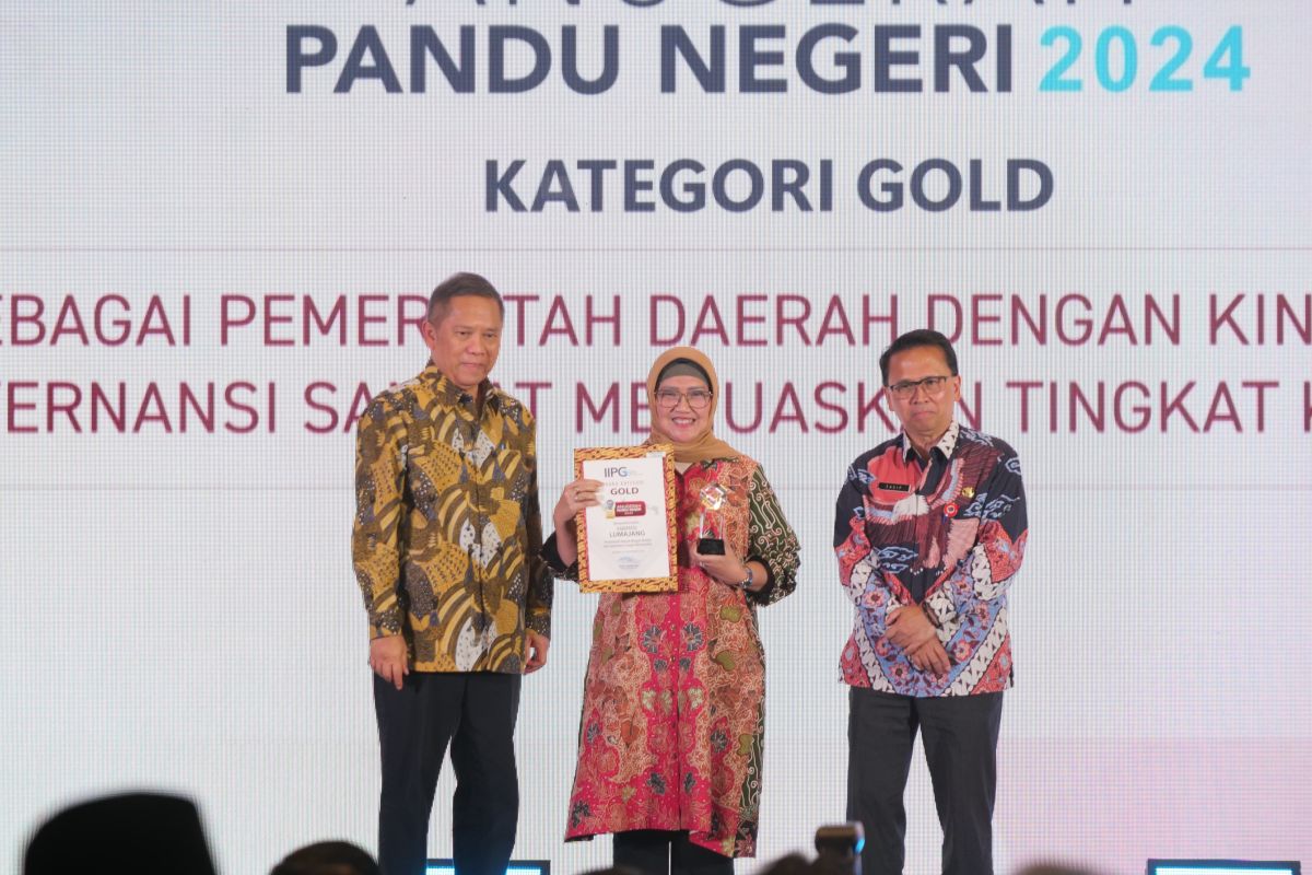 Pemkab Lumajang raih Anugerah Pandu Negeri kategori 