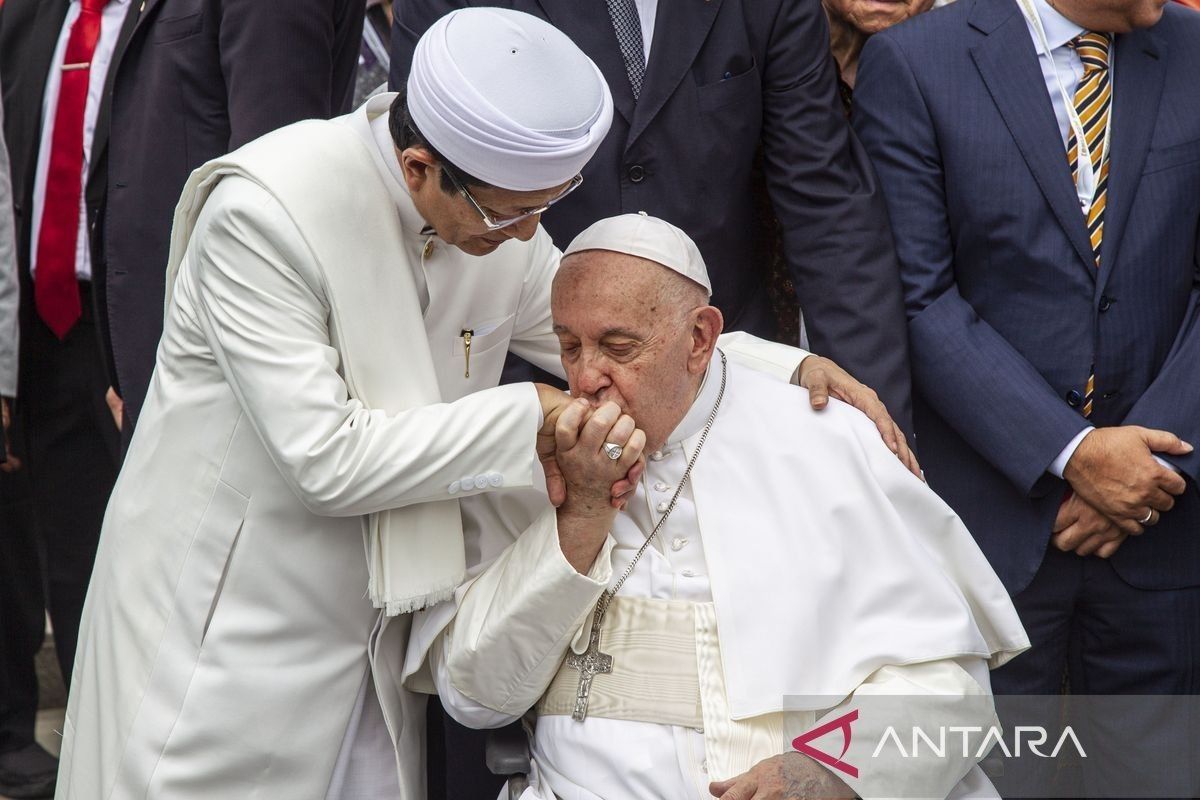 Paus Fransiskus, Imam Besar tandatangani Deklarasi Bersama Istiqlal