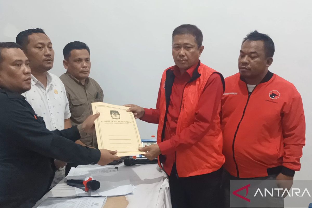 KPU Labura kembalikan berkas bacalon bupati dari PDI Perjuangan