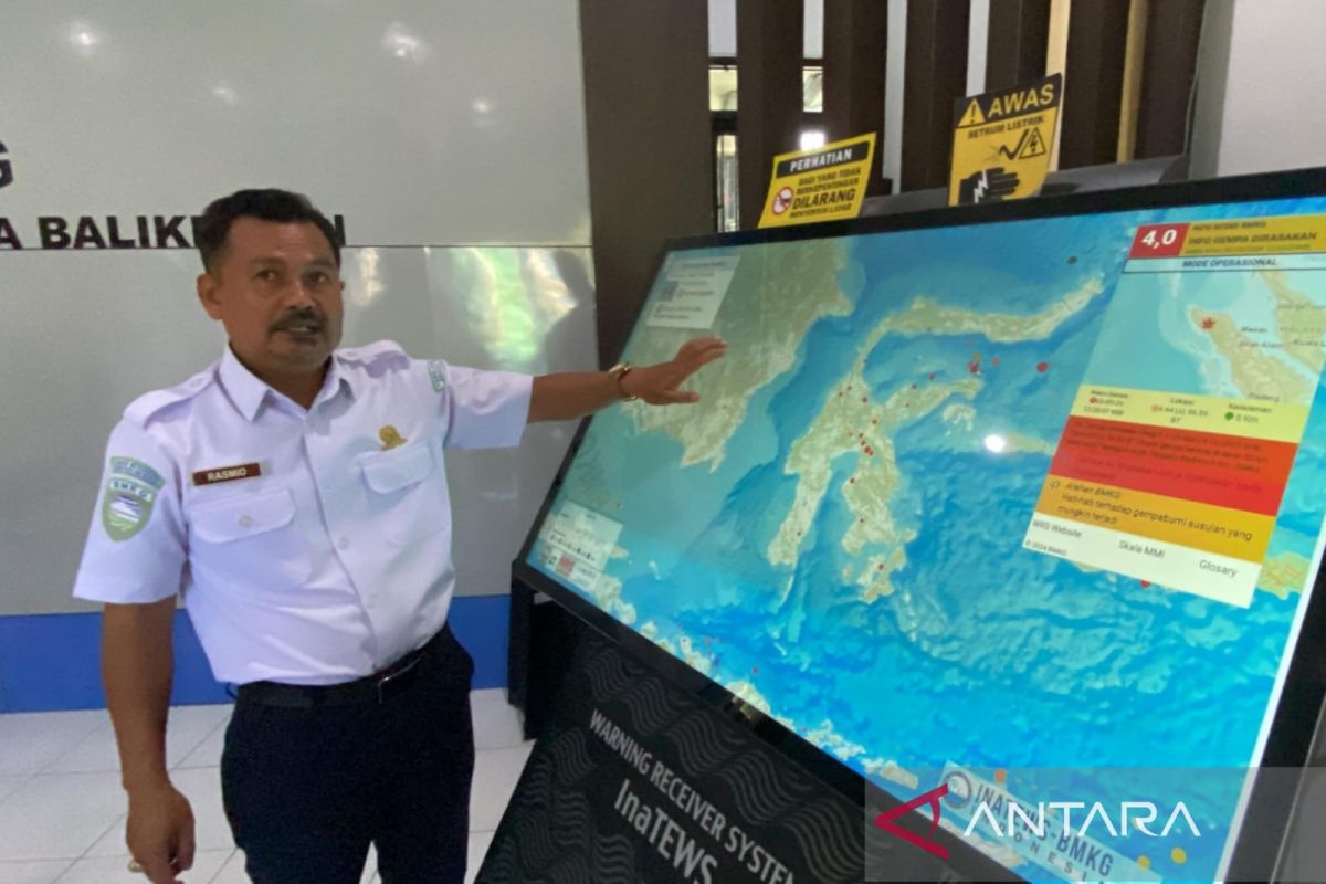 BMKG Balikpapan catat  terjadi peningkatan aktifitas gempa