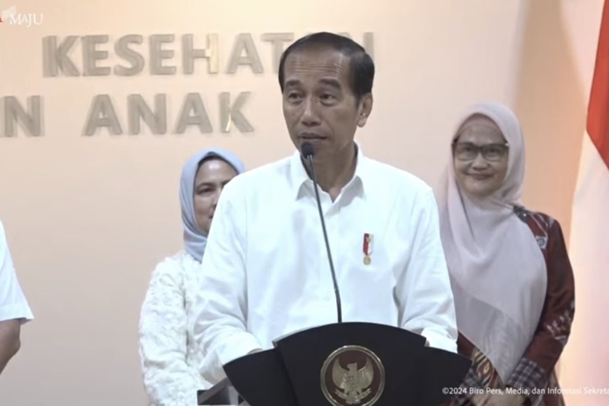 Presiden Jokowi: Gedung RS Wahidin Makassar setara hotel bintang 5