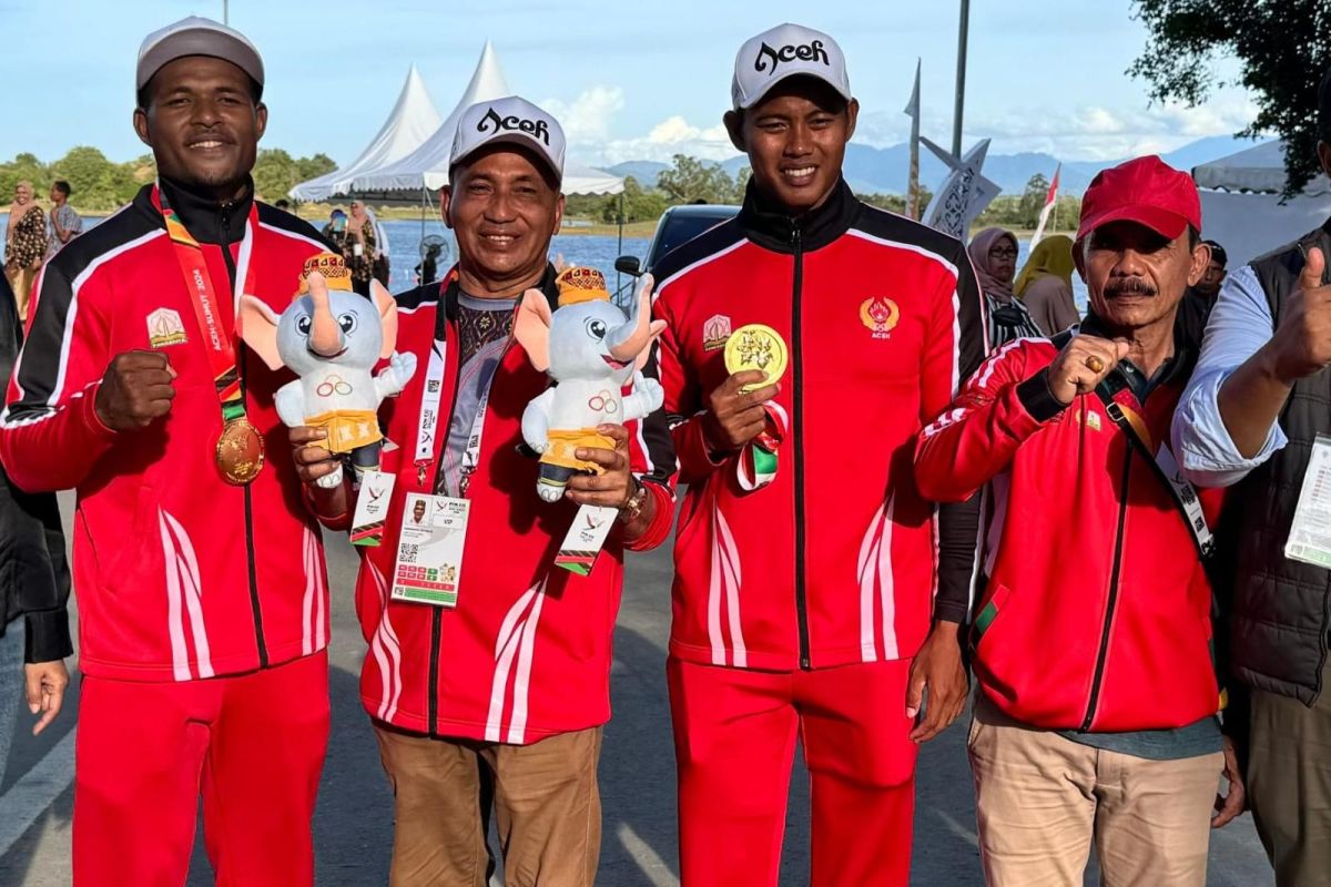 Dayung PON XXI sumbang satu emas dan perak untuk Aceh