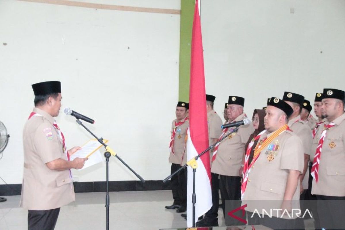 Pengurus Kwarcab Pramuka Palas masa bakti tahun 2024 - 2029 resmi dilantik, Ketua Zainuddin Hasibuan