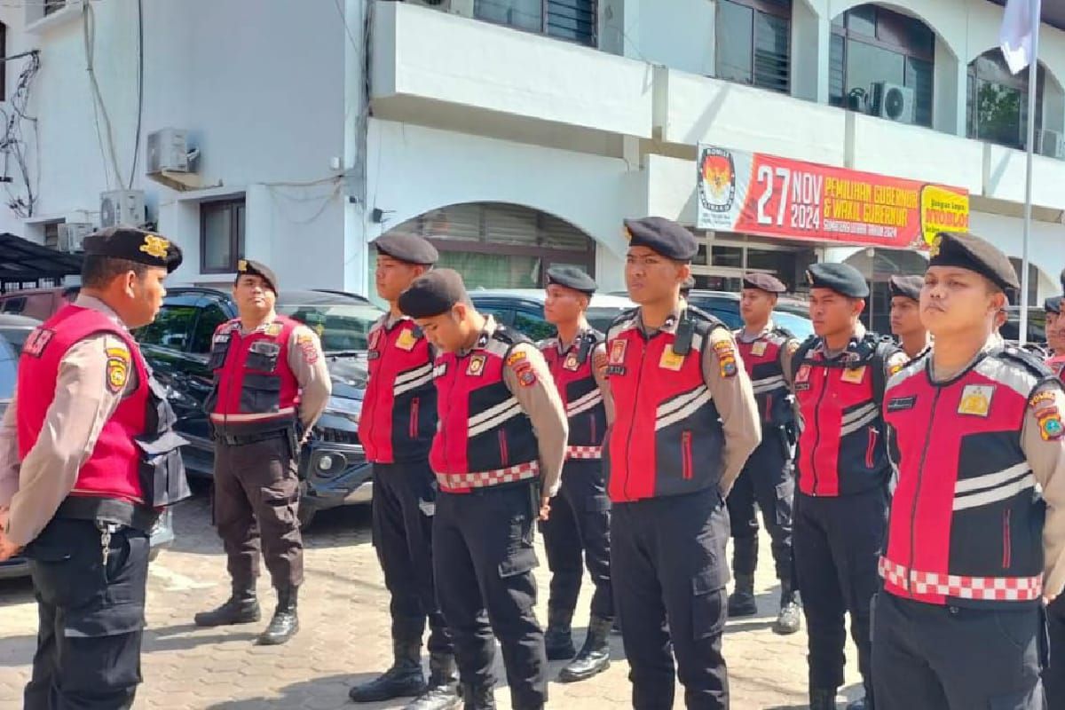 Polda Sumut siaga penuh jaga Kantor KPU Sumut, ini tujuannya