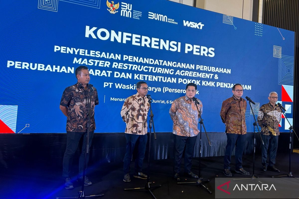 Waskita dapat persetujuan restrukturisasi senilai Rp26,3 triliun