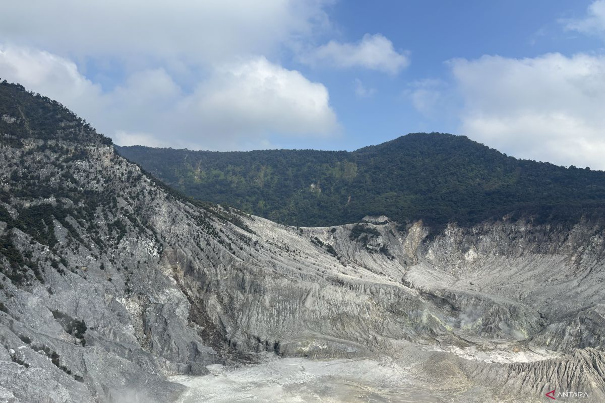 Kebakaran hutan di Gunung Tangkuban Perahu sudah padam