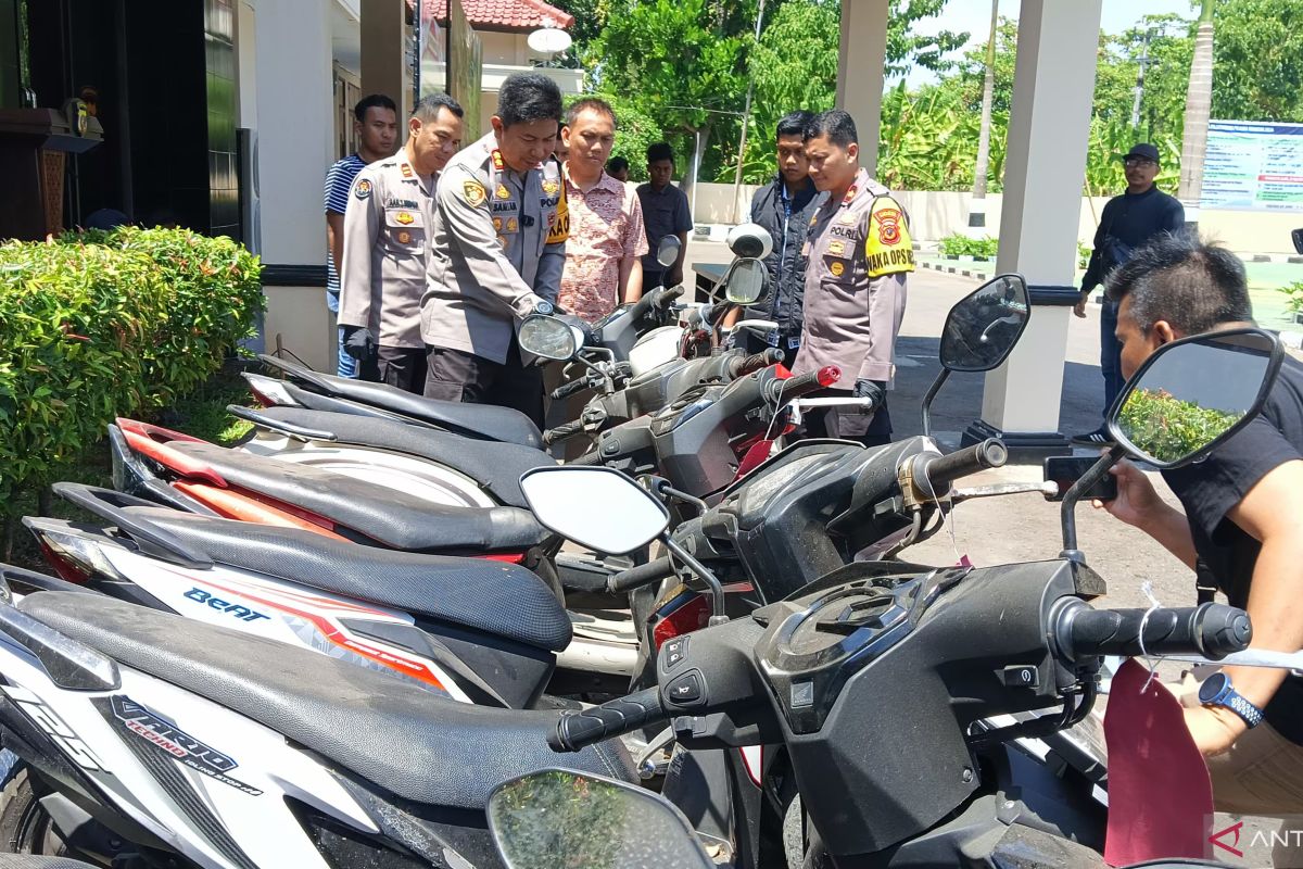 Polres Sukabumi tangkap komplotan pencurian sepeda motor antardaerah