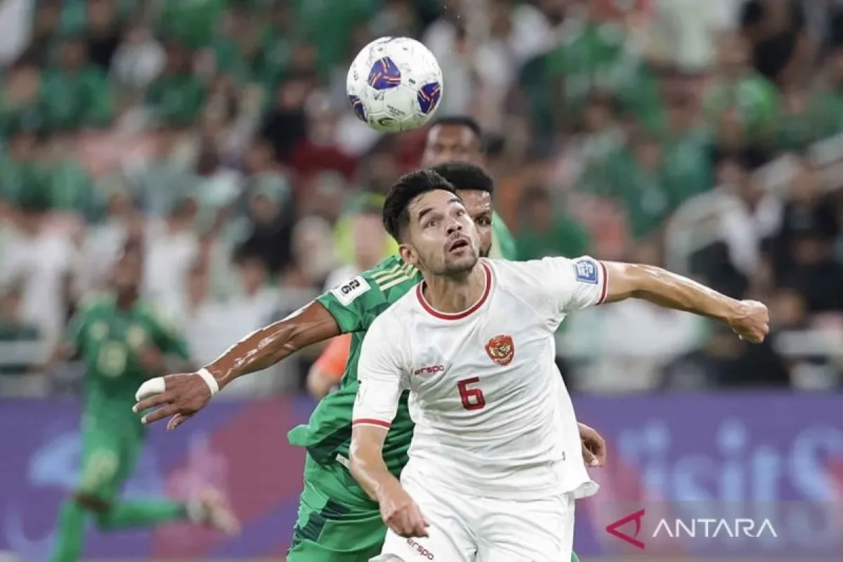 Kualifikasi Piala Dunia : Timnas Indonesia imbang lawan Arab Saudi dengan skor 1-1