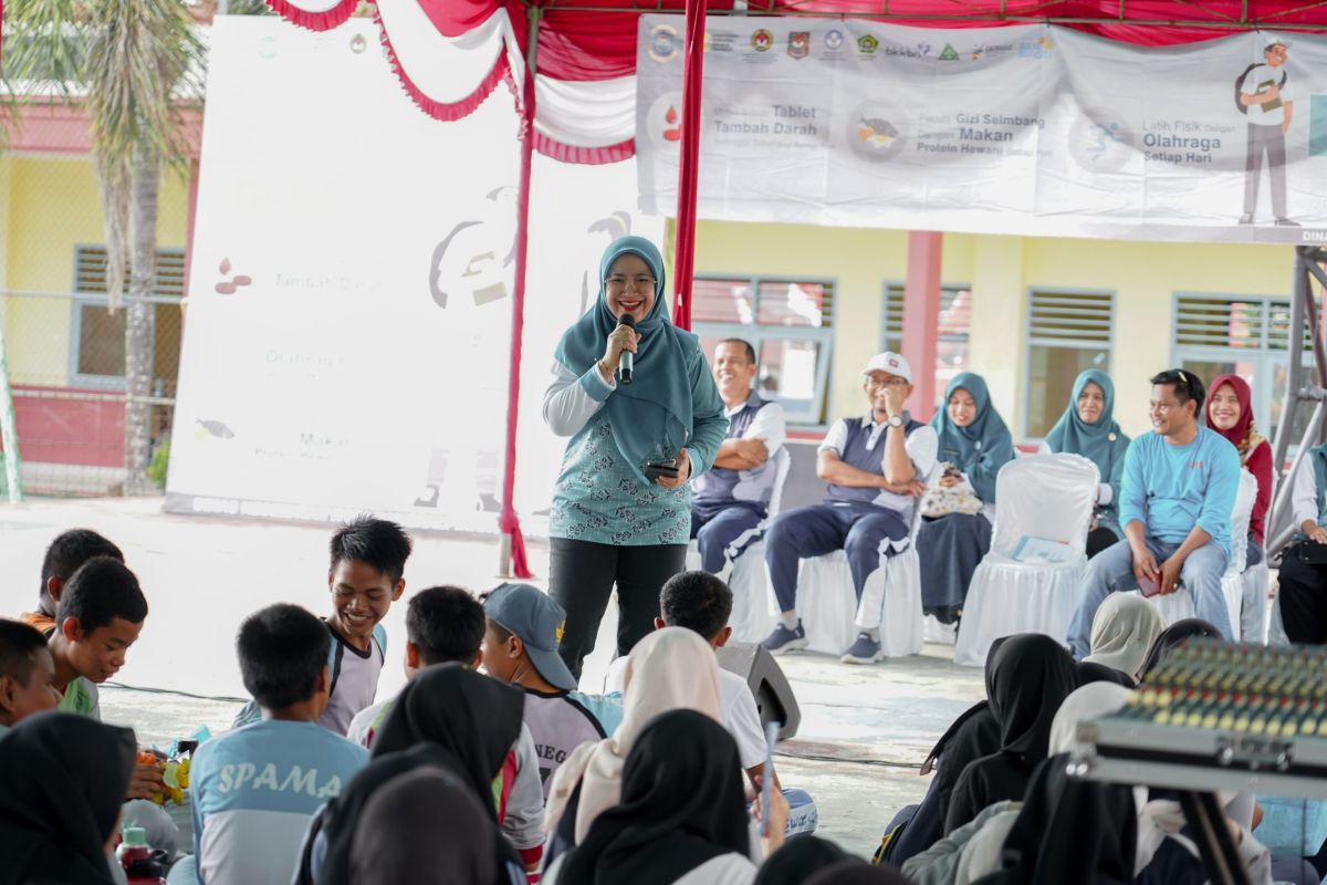 Pj Ketua TP PKK Pangkalpinang sosialisasikan Program Aksi Bergizi di Sekolah