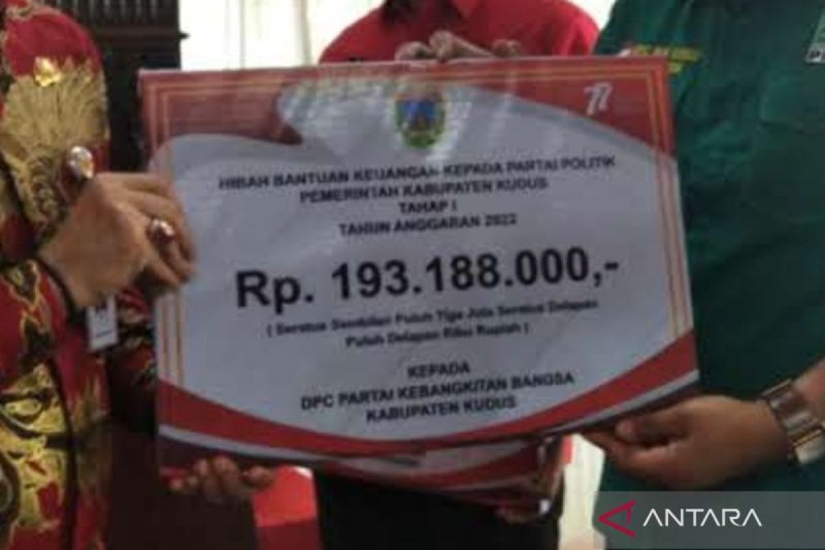 Pemkab Kudus sediakan Rp2,4 miliar untuk bantuan keuangan  parpol