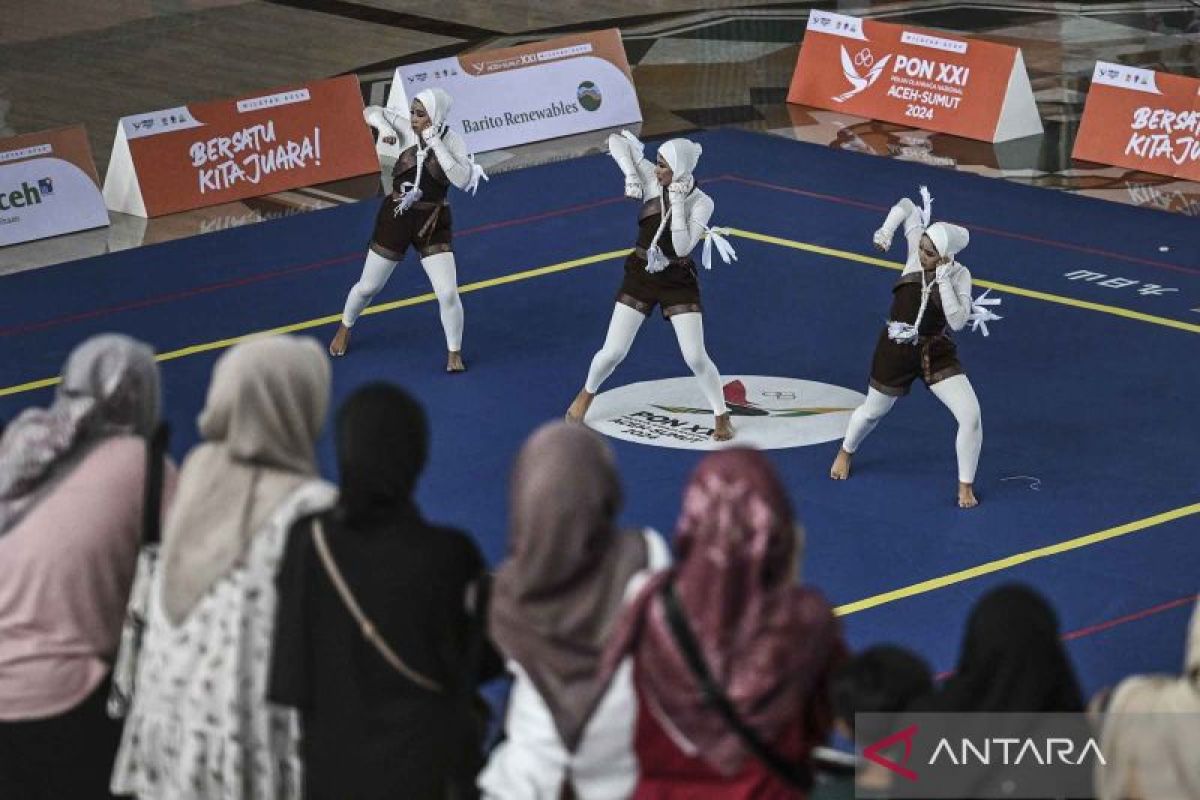 Aceh raih emas di kategori Muay Aerobic Putra kelas seni Muaythai