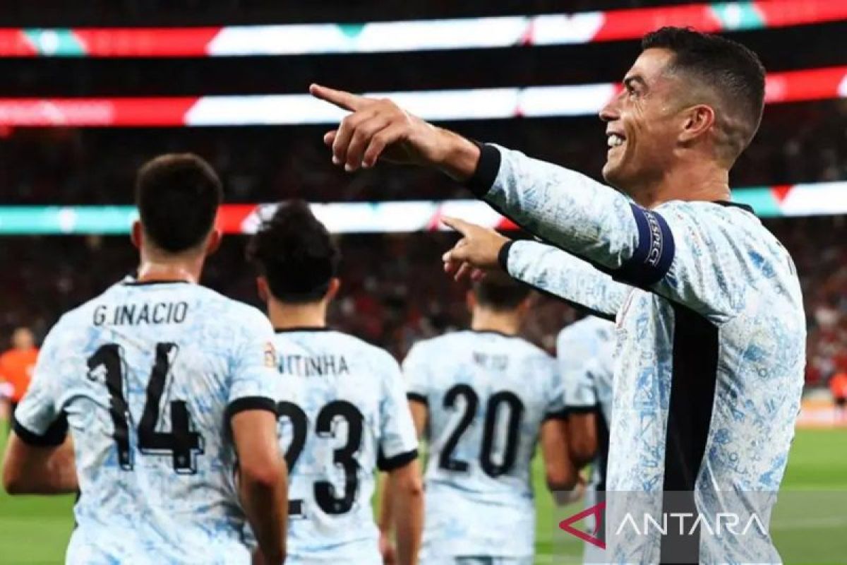 Hasil Nations League: Portugal sikat Polandia, Spanyol menang tipis