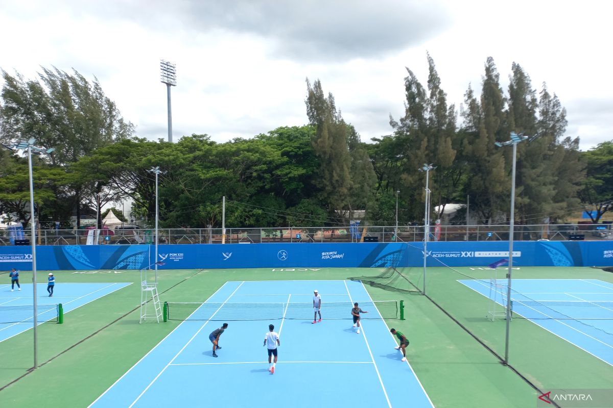 Jadwal pertandingan tenis beregu PON XXI Aceh