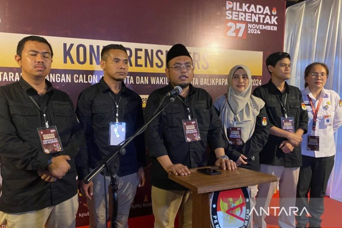 Tiga pasang calon kepala daerah Balikpapan lolos tes kesehatan