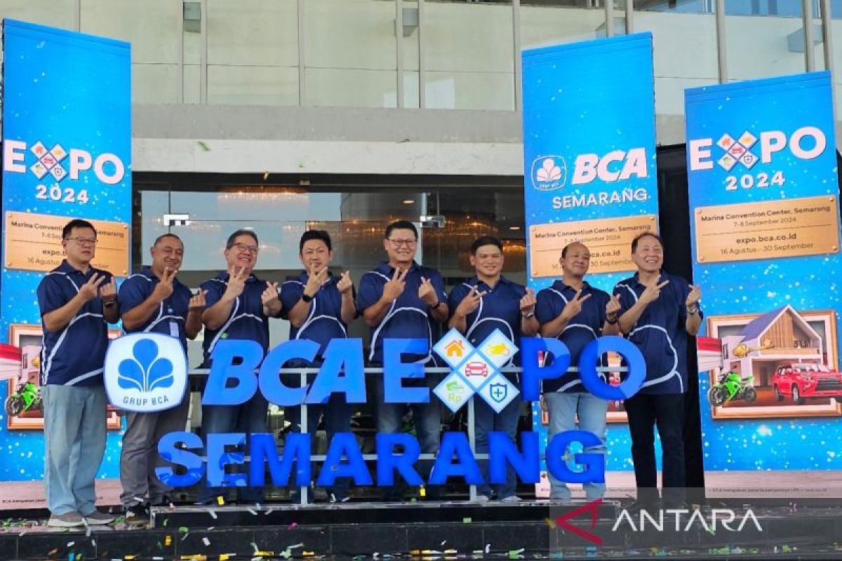 BCA Expo Semarang 2024 tawarkan bunga KPR mulai 1,45 persen dan Bunga KKB mulai 2,45 persen