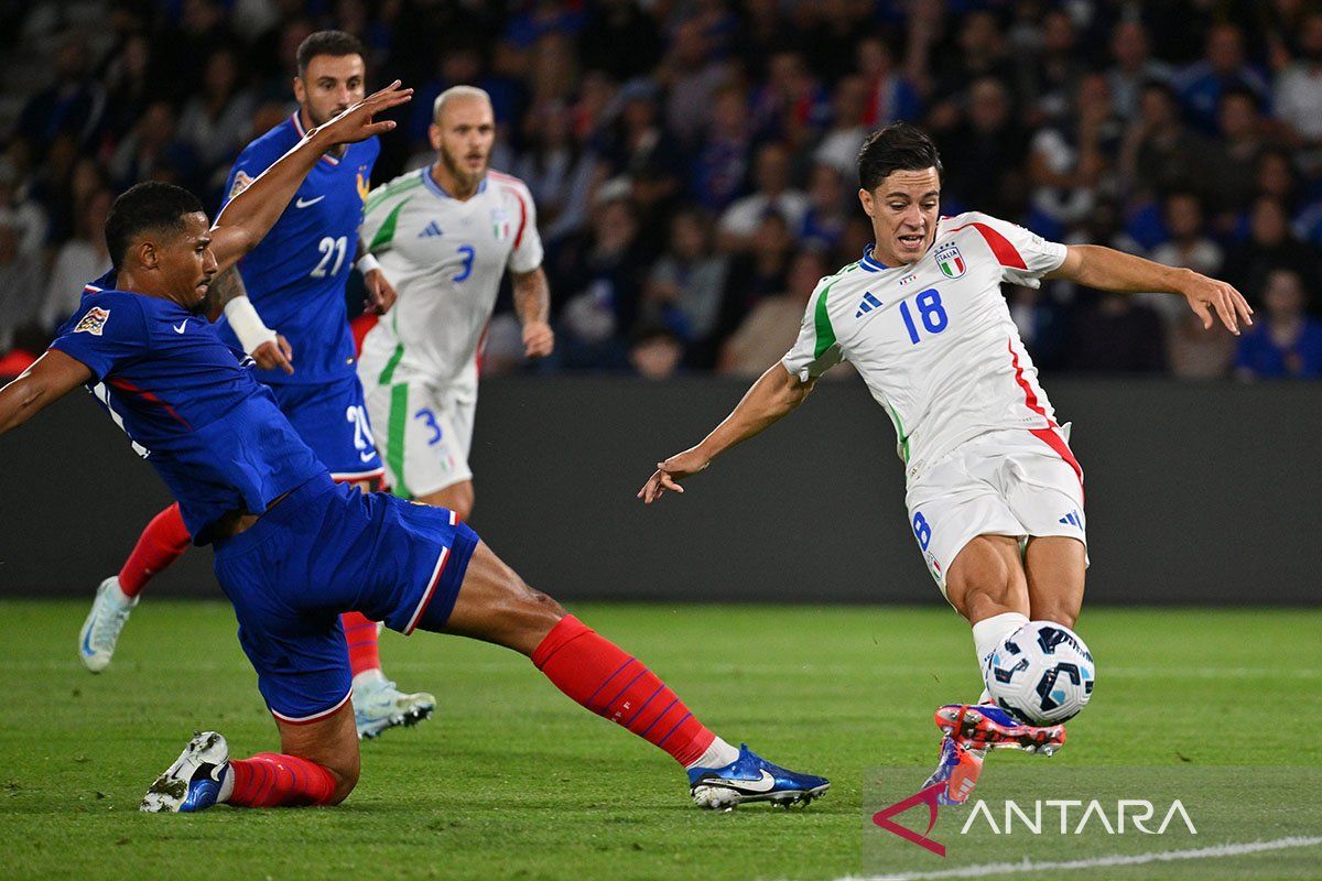 Hasil UEFA Nations League: Italia remukkan Prancis 3-1 dan Belgia atasi Israel