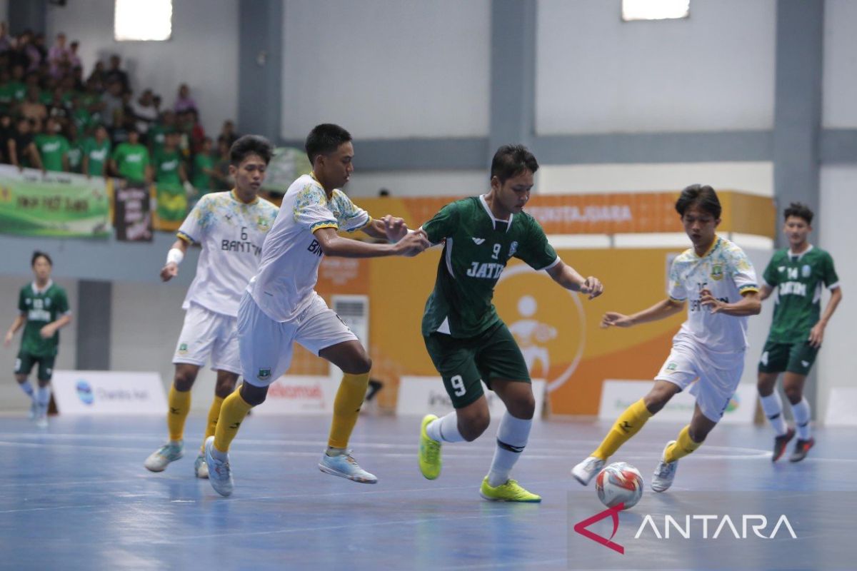 Tim futsal putra Jatim ke final usai kalahkan Banten 3-2