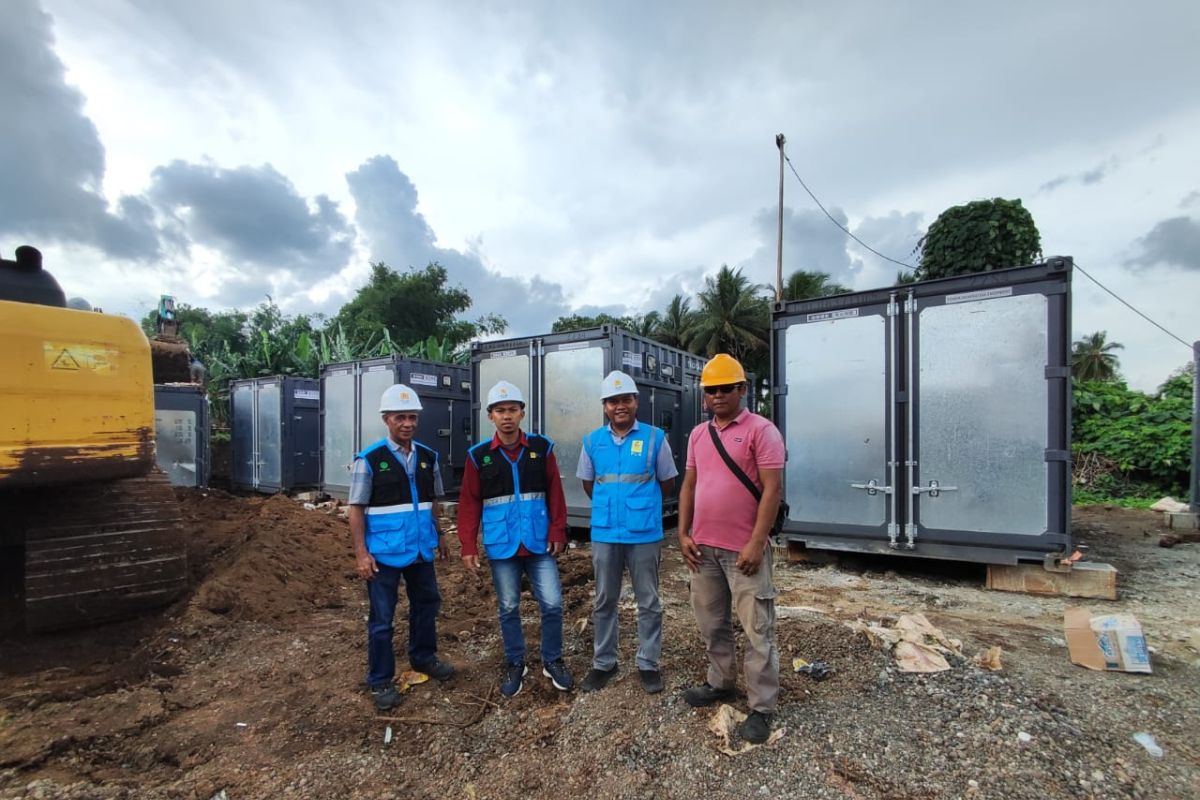 PLN UIW MMU tambah daya mesin berkapasitas 4.800 kW di Sofifi