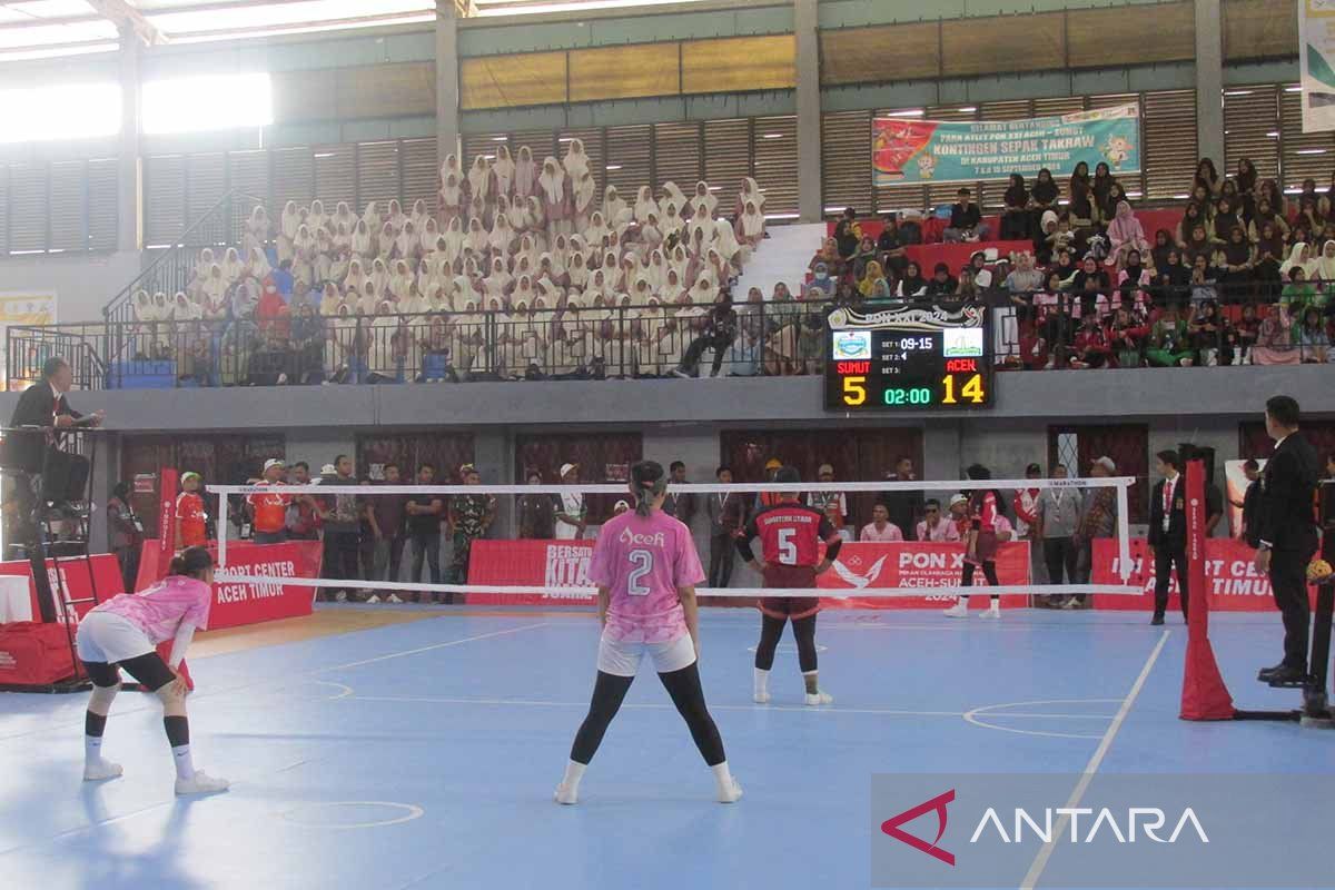 Kalahkan Sumut, Aceh pupuk peluang double event putri sepak takraw