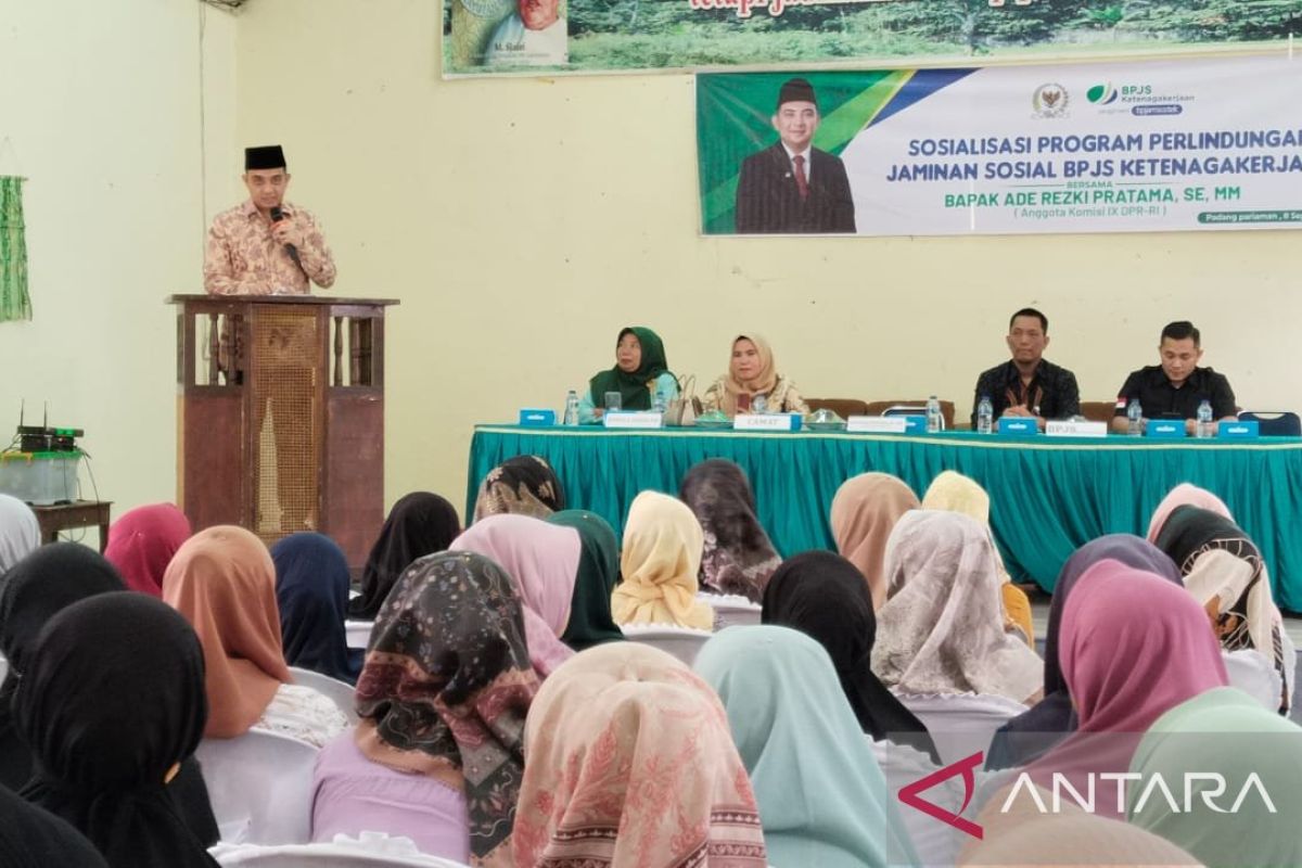 Anggota DPR dorong konstituen jadi peserta BPJS Ketenagakerjaan